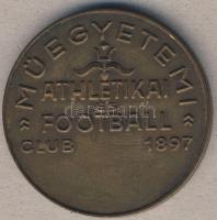 1897. "Műegyetemi Athletikai és Football Club" Br díjérem T:2