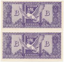 1946. 10.000.000BP (5x) T:I,I- 
Adamo P38