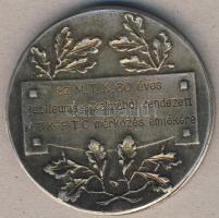 1948. "MTK 60 éves" Ffém emlékérem. Szign.Fonyó T:2