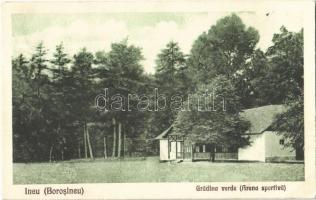 Borosjenő, Ineu; Gradina verde (Arena sportiva) / Park, sportpálya. I. Ungar kiadása / park, sports field (EK)