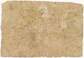 1849. 6Kr "K. K. Hauptmünzamt Münzschein" T:IV
Adamo 84