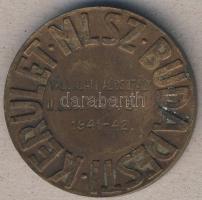 1942. "MLSZ Budapesti Kerület" labdarúgó Br díjérem T:2