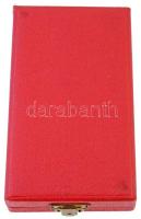 1964. "A Munka Érdemrend" ezüst fokozata, zománcozott Br kitüntetés szalagon, miniatűrrel ...