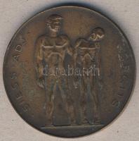 1947. "S.A.S." Br emlékérem. Szign:Loósz József T:2