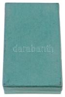 Csehszlovákia 1970. "Fegyverbarátsági Érem" ezüstözött fém kitüntetés, eredeti tokban, sza...