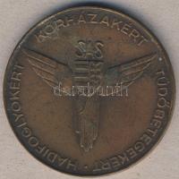 1947. "S.A.S." Br emlékérem. Szign:Loósz József T:2