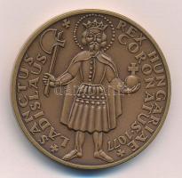 Lisztes István (1942-) 1977. "Magyar Éremgyűjtők - László király emlékének" Br emlékérem (...