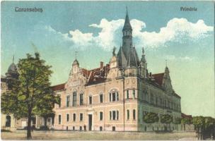 Karánsebes, Caransebes; Primaria / Városháza / town hall (EK)