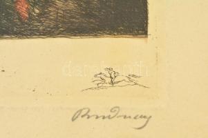 Edith jelzéssel: Szabadság-híd. Pasztell, papír, üvegezett keretben, 18,5×26 cm