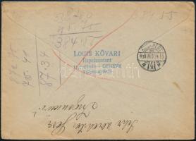 Switzerland 1938 Svájc 1938