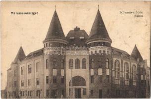 1917 Máramarossziget, Sighetu Marmatiei; Közművelődési palota / community center, public education hall  (fl)