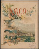 Der klimatische Winter-Curort Arco in Süd-Tirol. München,é.n. (1903.),Verein Zur Hebung des Kurortes Arco,(Karl Stückers.) Német nyelven. Kiadói illusztrált papírkötésben.