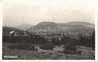 Maroshévíz, Toplita; látkép, nyaralók / general view, villas