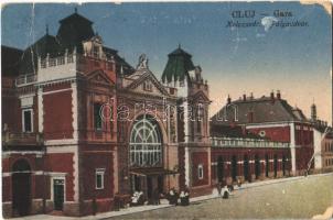 1940 Kolozsvár, Cluj; Gara / Pályaudvar, vasútállomás / railway station (Rb)