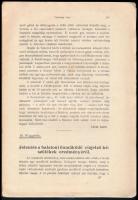 cca 1893-1894 Cholnoky Jenő: Jelentés a balatoni önműködő vízjelző készülékek eredményéről. A tihany...