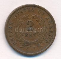 Amerikai Egyesült Államok 1864. 2c Cu-Sn-Zn "nagy mottó" T:2-
USA 1864. 2 Cents Cu-Sn-Zn ...