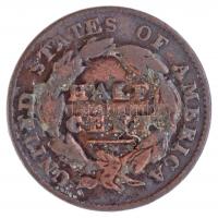 Amerikai Egyesült Államok 1826. 1/2c Cu "Classic Head" T:3 patina
USA 1826. 1/2 Cent Cu &...