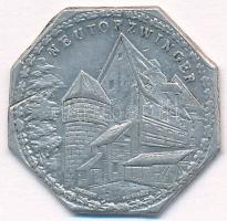 Németország / Nürnberg ~1920. 20pf Al "Nürnberg-Fürther Villamos" bárca T:2,2-
Germany / ...