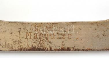 cca 1940 Marquise korcsolyapár, 30,5x4,5 cm