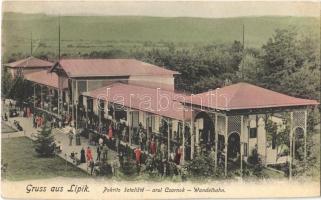 Lipik, Pokrito setaliste / (arul) fedett csarnok / Wandelbahn (EB)