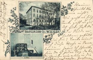 Graz Sanatorium with "solarium"