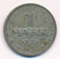 Németország / Weimari Köztársaság 1924A 1M Ag T:2,2- Germany / Weimar Republic 1924A 1 Mark Ag C:XF,VF