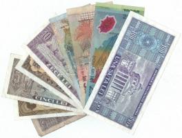 Románia 1915-2000. 1L-10.000L (10x) T:III,III-
Romania 1915-2000. 1 Leu - 10.000 Lei (10x) C:F,VG