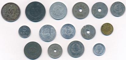 Románia 1906-1982. 5b-20L (15xklf) T:2
Romania 1906-1982. 5 Bani - 20 Lei (15xdiff) C:XF