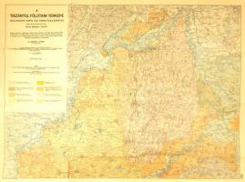 1941 A tiszántúl földtani térképe, északi és déli rész, 1:200.000, Szerk.: Dr. Sümeghy József, Bp., ...