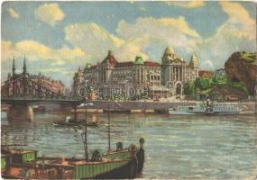 Budapest XI. Szent Gellért gyógyfürdő és szálló, Ferenc József híd (EK)
