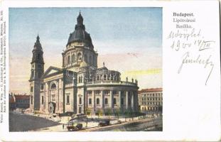 1900 Budapest V. Lipótvárosi Bazilika. Walter Haertel Nr. 150. (Rb)