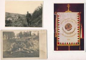 30 db főleg régi magyar és történelmi magyar városképes lapok, közte néhány fotó; vegyes minőség / 3...