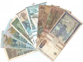 Románia 1966-2000. 5-5000L (9xklf) T:I--III
Romania 1966-2000. 5-5000 Lei (9xdiff) C:AU-F