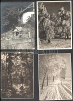 cca 1900 Tájképek, 16 db fotó, 12×17 cm