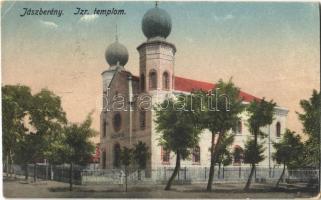 1923 Jászberény, Izraelita templom, zsinagóga. Novotha Andor kiadása (Rb)