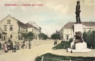 Keszthely Festetich szobor