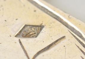 Ezüst(Ag) leveles díszkanál, jelzett, h: 14,3 cm, nettó: 23 g