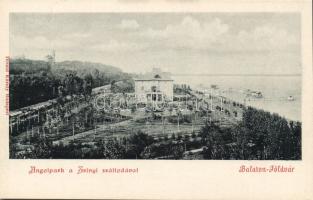 Balaton-Földvár Angolpark a Zrínyi szállodával