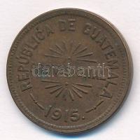 Guatemala 1915. 25c Cu átmeneti pénz T:2
Guatemala 1915. 25 Centavos Cu provisinal coin C:XF
Kraus...