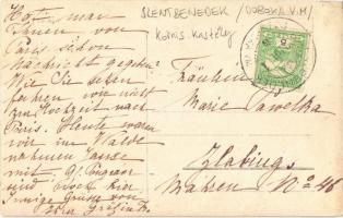 1909 Szentbenedek, Manastirea; Kornis kastély / castle. photo (EK)