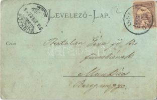 1901 Alsótátrafüred, Unter-Schmecks, Dolny Smokovec (Magas Tátra, Vysoké Tatry); (EK)