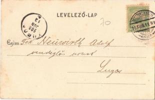 1903 Hermánd, Hermanecz, Harmanec; Papírgyár, fűrésztelep. Ivánszky Elek kiadása / paper mill, paper...