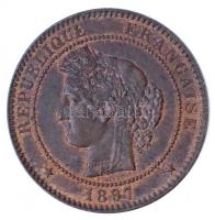 Franciaország 1897A 10c Br T:1- France 1897A 10 Centimes Br C:AU Krause KM#815.1