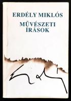 Erdély Miklós: Művészeti írások. (Válogatott művészetelméleti tanulmányok. I.) Szerk.: Peternák Miklós. Bp.,1991,Képzőművészeti Kiadó. Kiadói papírkötés.