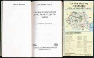 Zsigmond Enikő: Csomád hegycsoport, Szent Anna-tó és környéke. Erdély hegyei 3. Turisztikai kalauz. ...