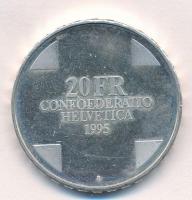 Svájc 1995B 20Fr Ag "Mitológiai Fehér Kígyó Királynő" T:1 (eredetileg PP)
Switzerland 199...