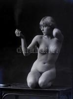 cca 1940 Aktok, 7 db üvegnegatív, 12×9 cm