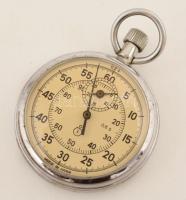 15 darabos régi stopper óra gyűjtemény. Mechanikus szerkezettel, kettő kisebb hibával