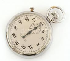 15 darabos régi stopper óra gyűjtemény. Mechanikus szerkezettel, kettő kisebb hibával