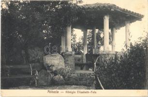 Abbazia, Opatija; Königin Elisabeth Fels / rock, lookout pavilion